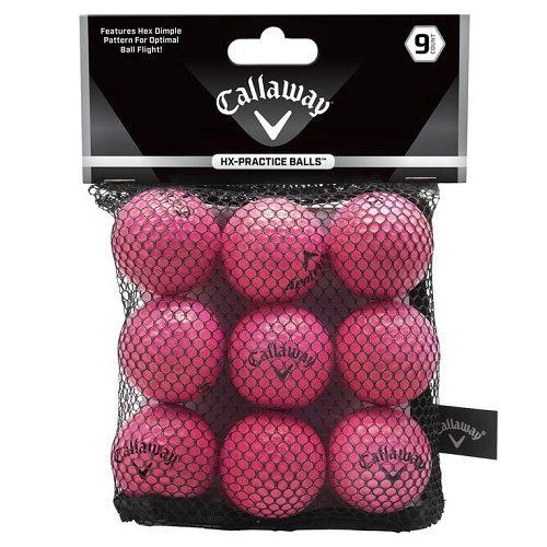 ziekte probleem mythologie Callaway HX Practice Balls Golfballen 9 Stuks, roze - Golfdiscounter.nl