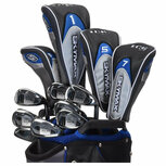 Skymax IX-5 Complete Golfset Dames Graphite met Cartbag Zwart/Lichtblauw in cartbag