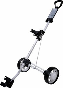 Fastfold Skipper Aluminium 2-Wiel Golftrolley &ndash; Set van 2, uitgeklapt enkel