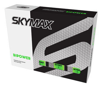 Skymax Bipower Soft Golfballen 12 Stuks Lime