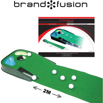 Brand Fusion Golf Putting Mat