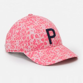 Puma Sport Golf Cap Dames Roze Animal