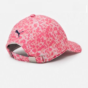 Puma Sport Golf Cap Dames Roze Logo