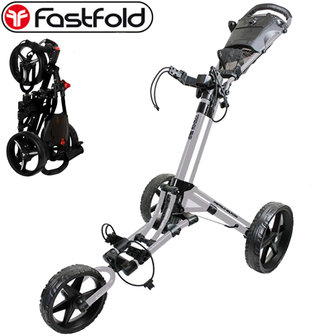 Fastfold Trike 2.0 Golftrolley, zilver