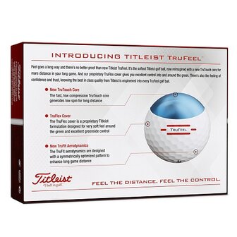 Titleist TruFeel golfballen 12 Stuks