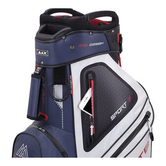 Big Max Dri Lite Sport 2 Cartbag, navy/zilver 8