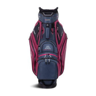 Big Max Dri Lite Sport 2 Cartbag, donkerblauw/bordeaux 11