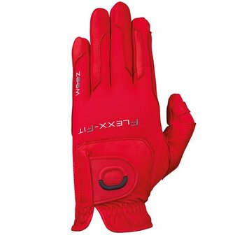 Zoom One Size Fits All golfhandschoen, rood