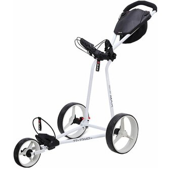 Big Max Ti Two Golftrolley, wit