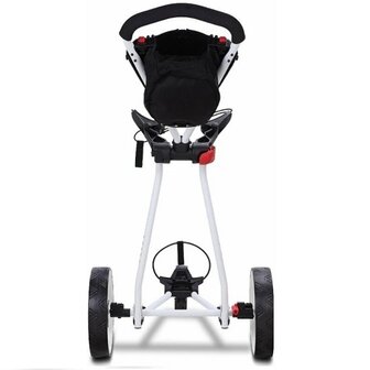 Big Max Ti Two Golftrolley, wit 4