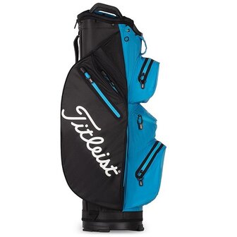 Titleist StaDry Waterproof Cartbag, zwart/blauw 2