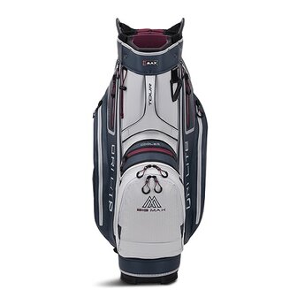 Big Max Dri Lite Tour Cartbag, navy/grijs/bordeaux rood 6