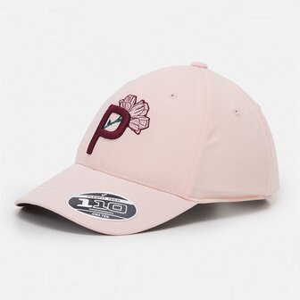 Puma Sport Golf Cap Dames Mat Roze Flower