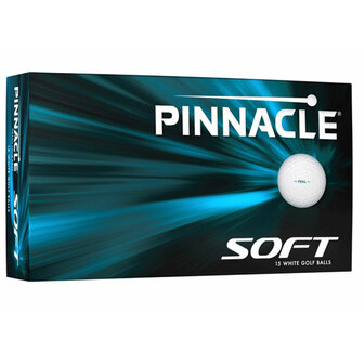 Pinnacle Soft golfballen 15 Stuks Wit