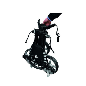 Fastfold Slim Golftrolley opgevouwen