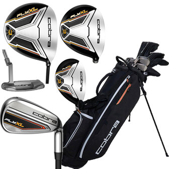 Cobra Fly-XL Complete Set Heren Graphite Standbag