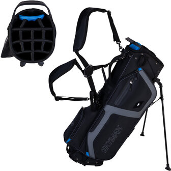 Skymax Standbag, zwart/blauw