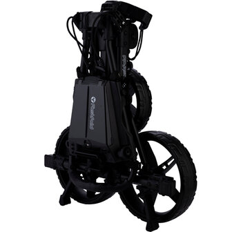 Fastfold Compact+ Golftrolley, opgevouwen en compact