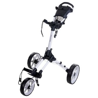 Fastfold Square Golftrolley, wit