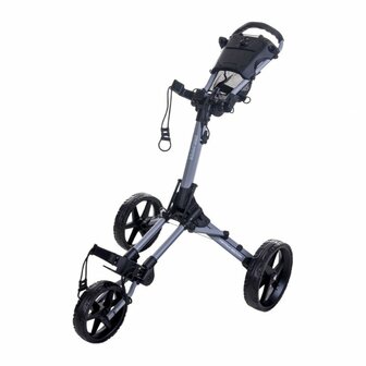 Fastfold Square Golftrolley, mat grijs