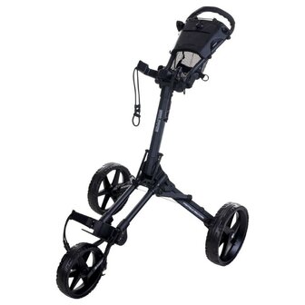 Fastfold Square Golftrolley, zwart