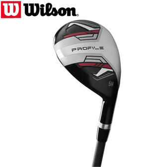 Wilson Profile Complete Golfset Heren Staal, hybride 5