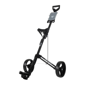 Fastfold Eco Golftrolley, zwart