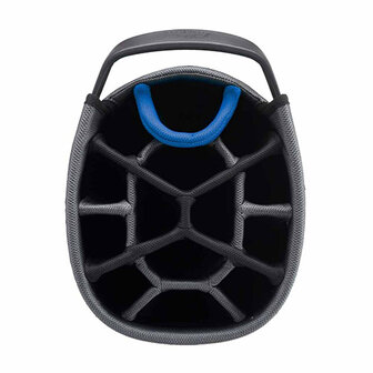 PowaKaddy DLX - Lite Edition Cartbag, grijs/blauw divider