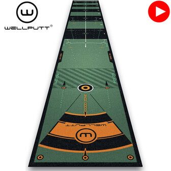 Wellputt Putting Mat Performance - 4m - Groen