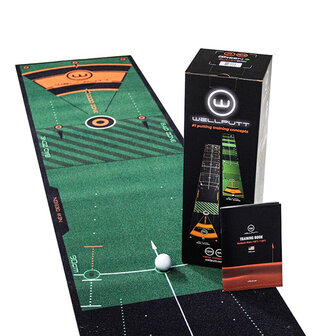 Wellputt Putting Mat Performance - 4m - Groen, met doos
