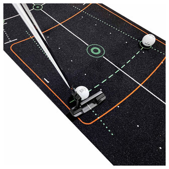 Wellputt Putting Mat Performance - 4m - Zwart, detail