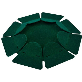 Putting Cup Green Flock, in detail