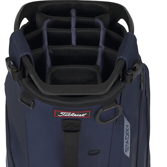 Titleist Hybrid 14 StaDry Waterproof Standbag Golftas, navy top