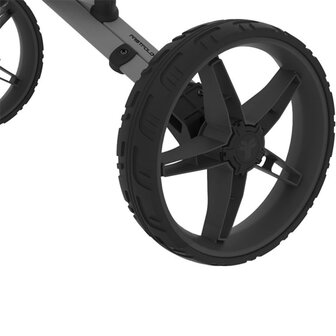Fastfold Smart 2.0 Golftrolley, antraciet met zwart wiel