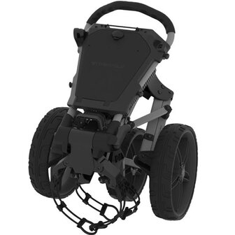 Fastfold Smart 2.0 Golftrolley, antraciet ingevouwen