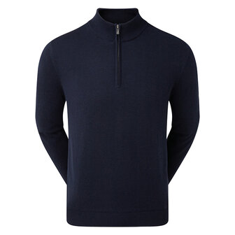 Footjoy Heren Trui met Windbreaker 90210, navy polo vrijstaand