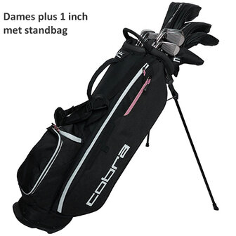 Cobra Fly-XL Complete Set Dames Plus 1 inch Graphite - 2026