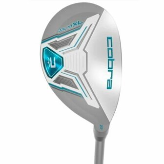 Cobra Fly-XL Complete Set Dames Hybride, wit/blue