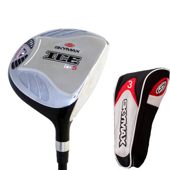 Skymax IX-5 Complete Golfset Heren Graphite met Standbag, wood 3