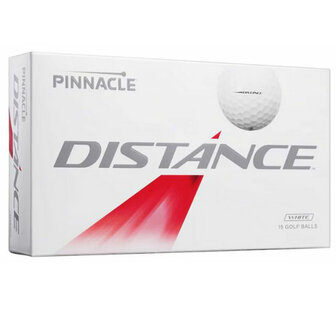 Pinnacle Distance Golfballen - 15 Stuks - Wit