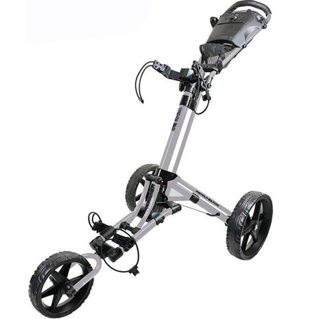Fastfold Trike 2.0 Golftrolley, zilver 2