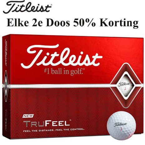 Titleist TruFeel golfballen 12 Stuks korting