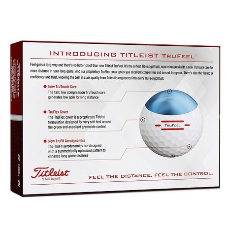 Titleist TruFeel golfballen 12 Stuks