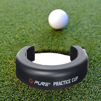 Pure2Improve Practice Cup  in hole