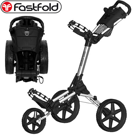 Fastfold Square Golftrolley, zilver