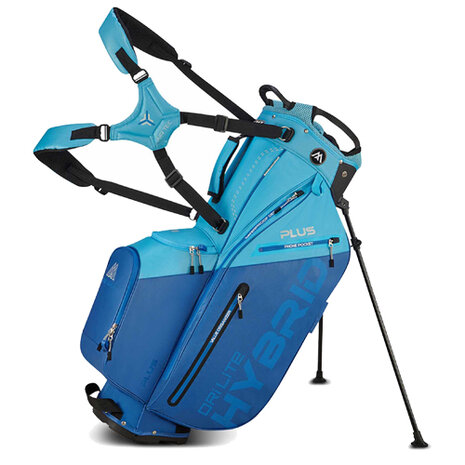 spons Hoelahoep meisje Big Max Dri Lite Hybrid Plus Standbag Golftas, lichtblauw/blauw -  Golfdiscounter.nl