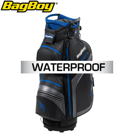 BagBoy Technowater DG Lite DRI TL Cartbag, zwart/blauw