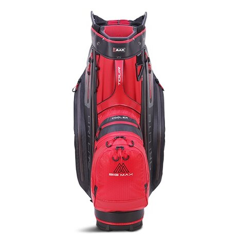 Big Max Dri Lite Tour Cartbag, rood/zwart/grijs 7