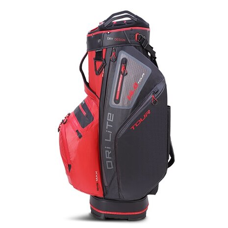 Big Max Dri Lite Tour Cartbag, rood/zwart/grijs 9