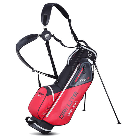 Big Max DriLite Seven 2.0 Waterproof Standbag Golftas, rood/zwart